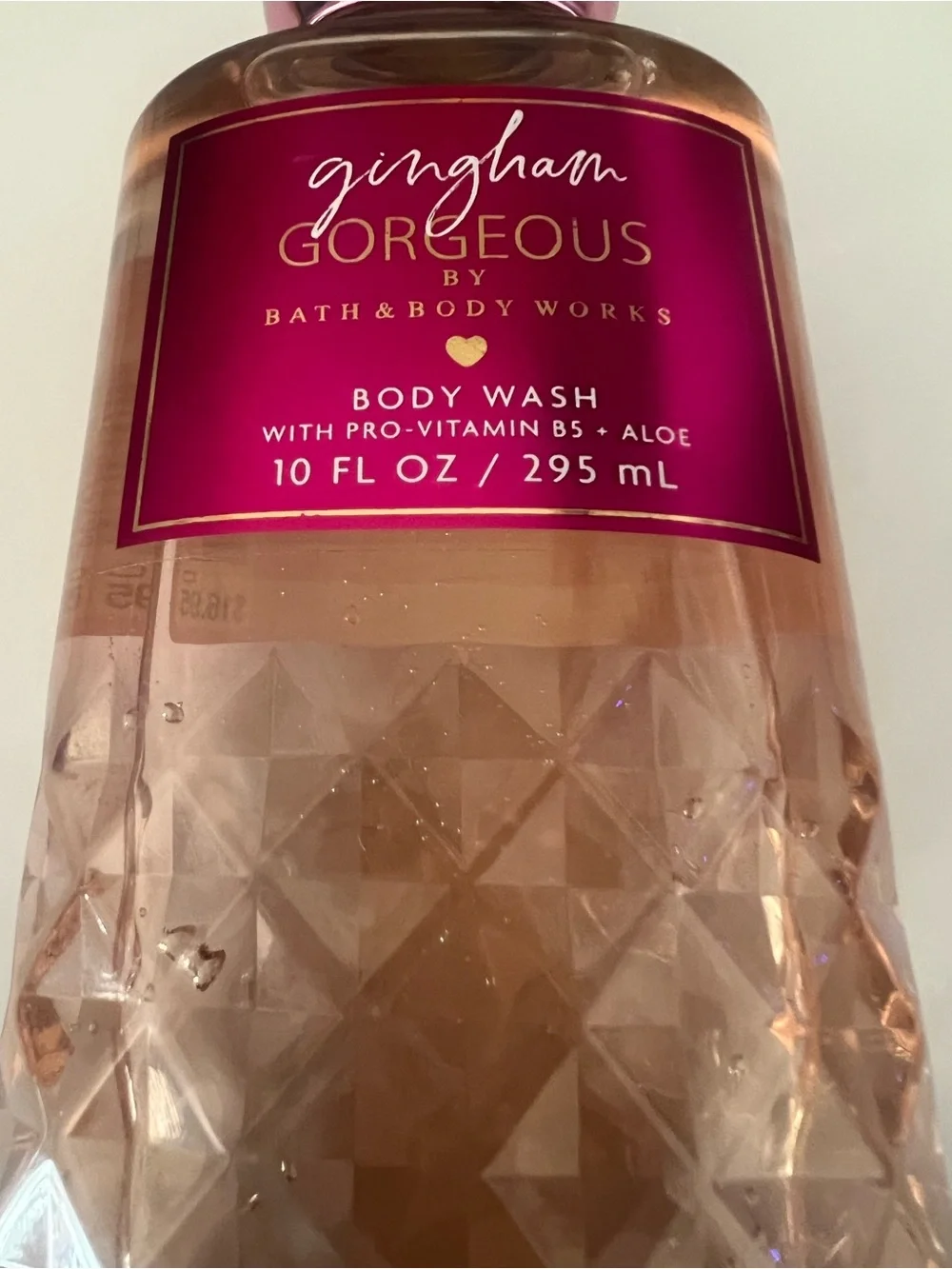 Bath & Body Works Gingham Gorgeous Pink & Rose Body Wash